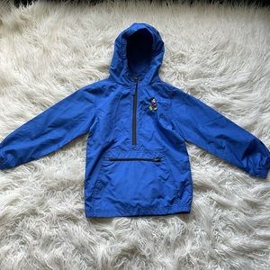 Disney 1/2 Zip Pullover Hooded Lightweight‎ Jacket